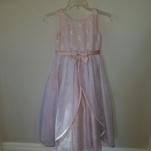 Mori Lee pink girls dress.